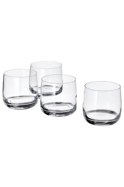 IKEA Storınt 4-Piece Whiskey Glass 390 Ml