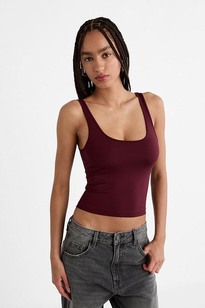 Stradivarius Poliamid t-shirt
