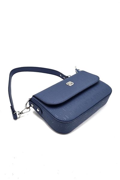 Just Polo justpolo women's 3 compartment baguette and crossbody bag with two straps