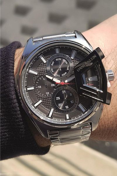 Daniel Klein Metalic Steel Bracelet Men's Wrist Watch