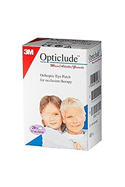 3M Opticlude Yapışkanlı Göz Kapama Bandı 20'li Paket Ped