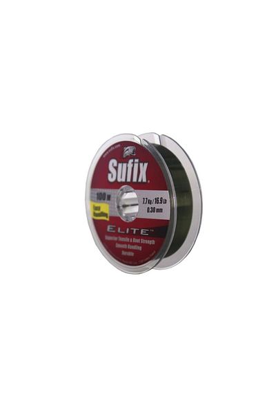 SUFIX Elite 0.30mm Lovis Green 100m Fishing Line