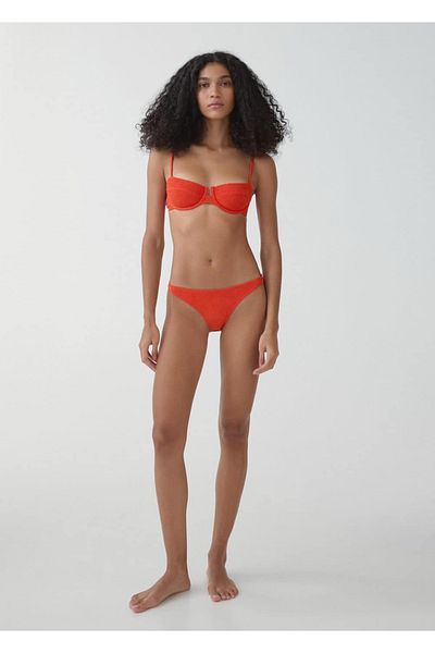 MANGO Woman Underwire Bikini Top Design