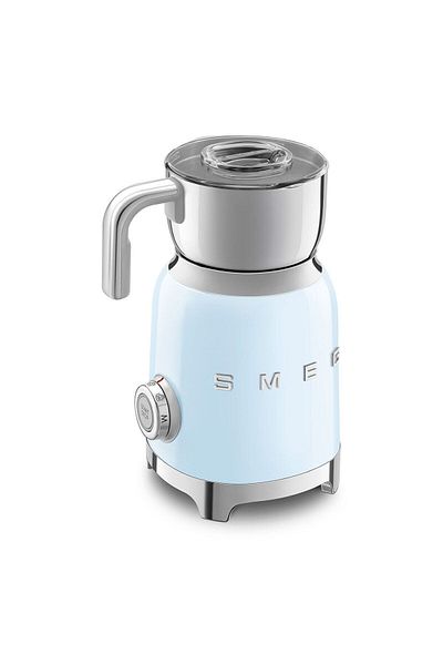 SMEG Pastel Blue Mff01Pbeu Milk Foaming Machine