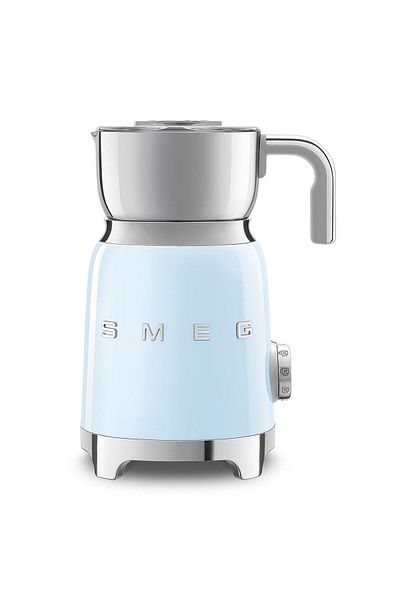 SMEG Pastel Blue Mff01Pbeu Milk Foaming Machine