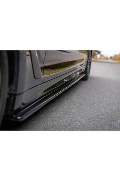 AYDİZAYN Bmw G30 5 Series - Marşpiyel Alt Çıtası - Piano Black Vakum