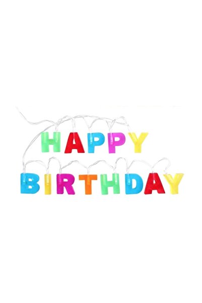 Petrix Happy Birthday Ip Led Işık (doğum Günü Özel) 1,8 metre