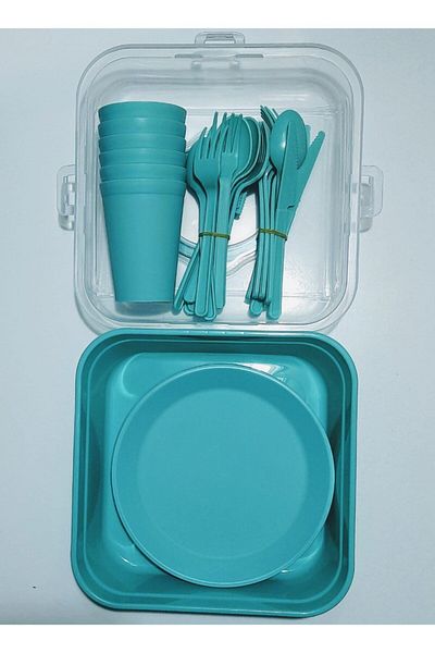 Violet Ahir Ticaret Karizma Picnic Set 6 Pieces 32 Pieces