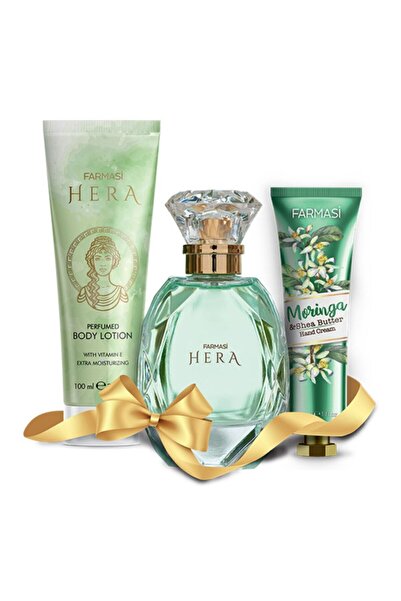 Farmasi Hera Edp 65 ml Kadın Parfümü + Vücut Losyonu+Morınga El Kremi Set 74878757575