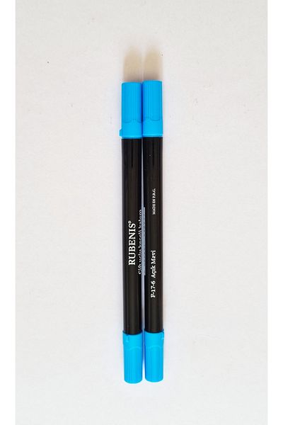 Modellino 2 Pieces Double Ended Fineliner - Felted Pen Rbns Dual Felt Type Collet with Color Options
