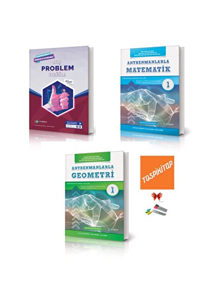Antrenman Yayınları Antrenmanlarla Matematik 1 + Hiç Problem Değil + Antrenma...