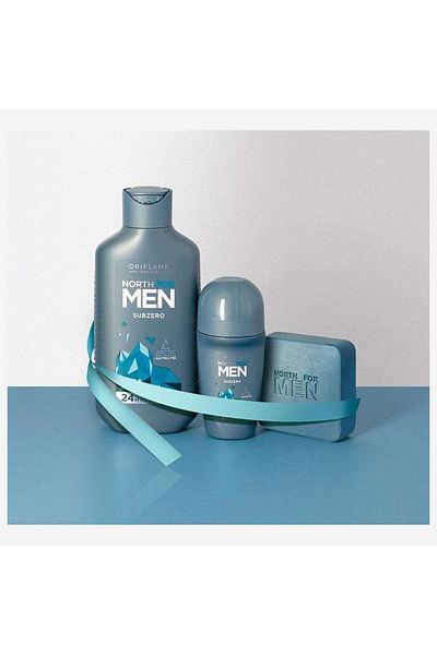 Oriflame North For Men Subzero - 3-Piece Men's Care Set