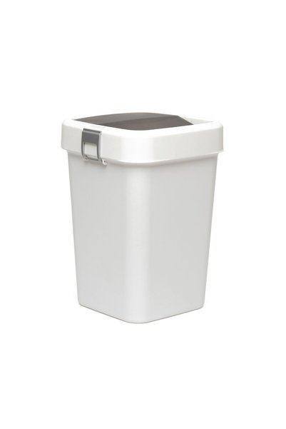 Motek Comfort Dust Bin Çöp Kovası (BEYAZ) - 8 Lt