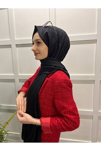 şehri şal Şehr-i Shawl Bamboo Shawl (CRUSH) Shawl 00715 Black