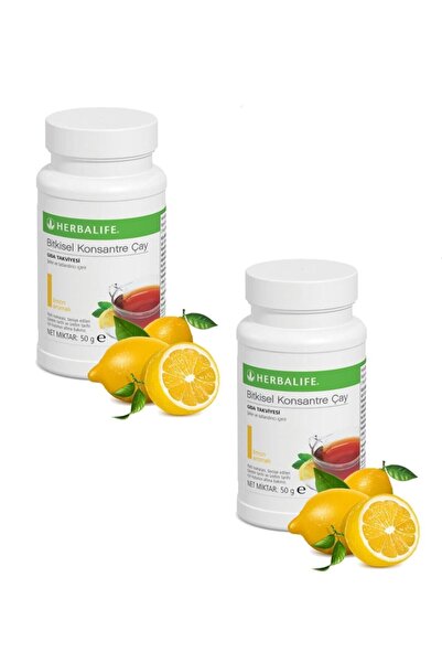 Herbalife Bitkisel Konsantre Çay 2 Adet Limon Aromalı