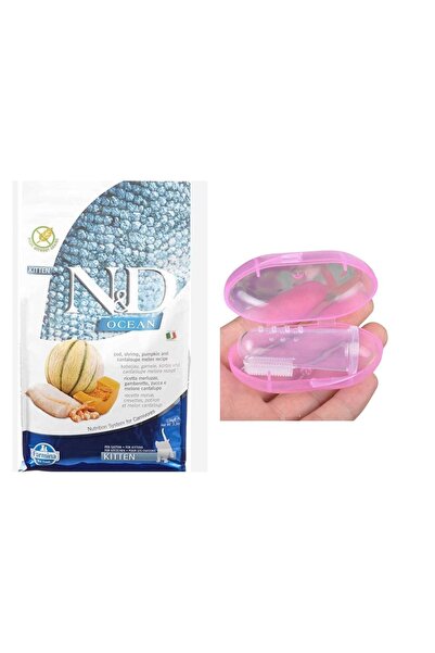 N&D Morina Balıklı Kavunlu Balkabak Ve Karidesli Yavru Kedi Maması 1,5 Kg + P...