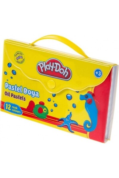 Play Doh PLAY-DOH 12 RENK PASTEL BOYA ÇANTALI PA005