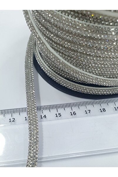 Genel Markalar Taşlı Şerit - Kristal 6mm (2 METRE)