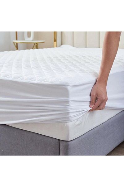 GROOWY Aytunç Micro Quilted Bed Wrap Fitted Bed Mattress 160 X 200