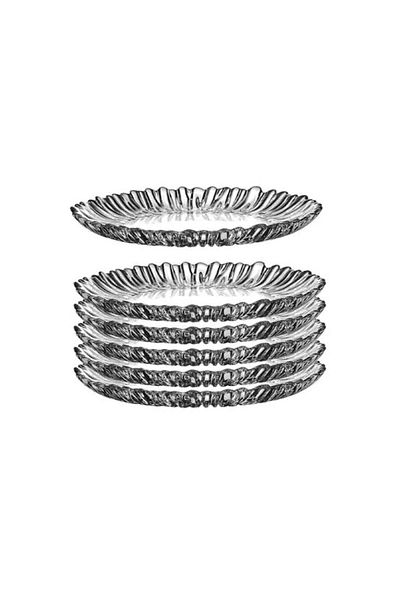 Paşabahçe Aurora 6-Piece Cake Plate P10512