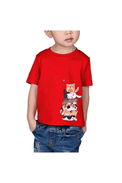 oneagılyazı Детска тениска – с дизайн и принт на котки