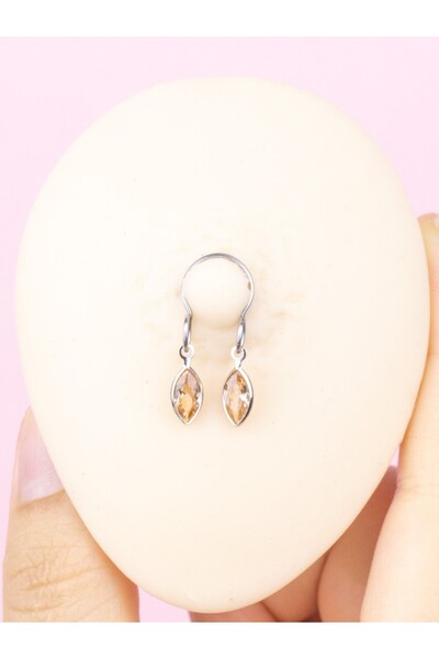 MORNEVA Deliksiz Mekik Taşlı Sıkıştırma Fake Meme Ucu Nipple Piercing Çift