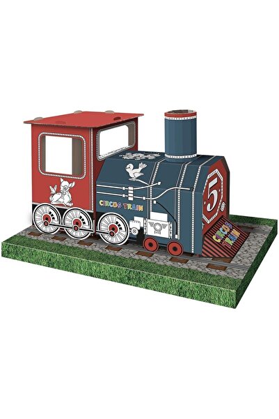 Arnas Boyama Treni Karton Maket Tren Boya Yap Oyna
