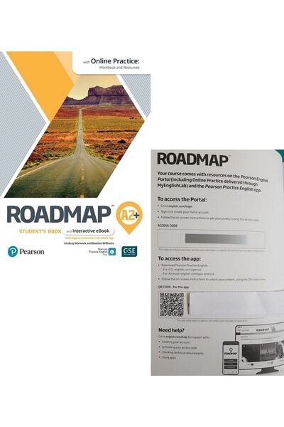 Pearson Education Yayıncılık Roadmap A2+ Student's Book & Ebook With Online P...