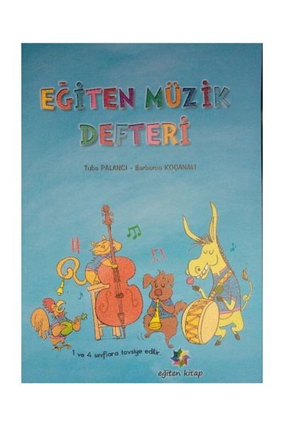 Eğiten Kitap Music Notebook Recommended for 1st and 4th Grades