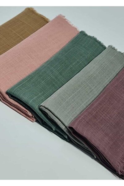 Organic Scarfs Хіджаб 3-х шаровий бавовняний шарф 100x100см