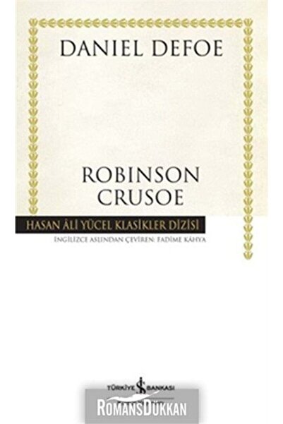 TÜRKİYE İŞ BANKASI KÜLTÜR YAYINLARI Robinson Crusoe (ciltli)