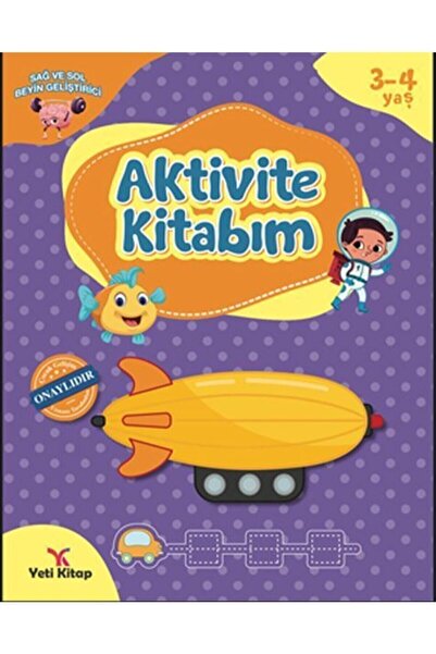 yeti kitap Aktivite Kitabım (3-4 YAŞ)