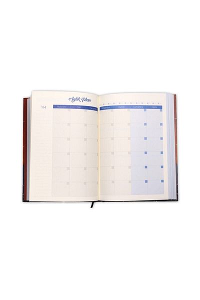 ELAS PAPER Indefinite Agenda - Terracotta
