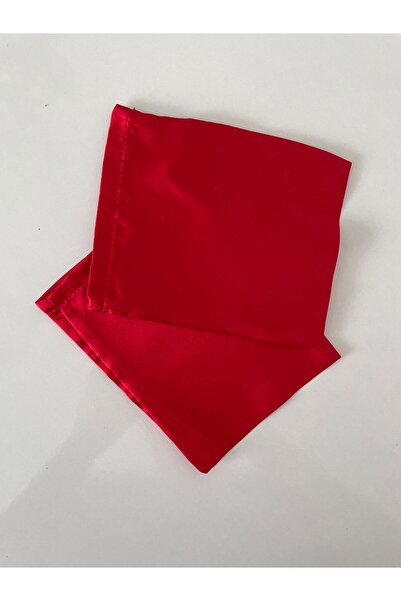 Vipfoni Kırmızı Saten Kumaş Kına ve Lavanta Kesesi 9x12 cm 5 Adet