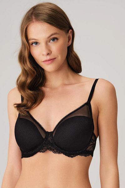 Anıl Women's Underwire Unassisted Unpadded Recovery Lace Reducing Bra (3750)