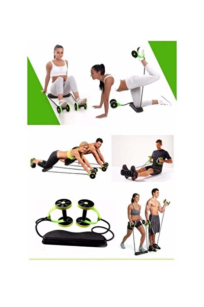 Terrien Deluxe Seri Kopmayan Lastikli Tekerlekli Kullanışlı Spor Aleti Karın ...