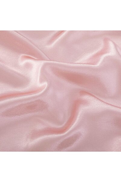 Tinybabyconcept Cotton Satin Double Duvet Cover Set 4 Piece Silk Textured Pink 160X220 cm Fitted Sheet