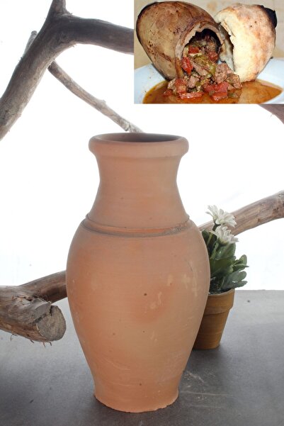 Evmingo Toprak Testi Y:24cm Çap:6cm