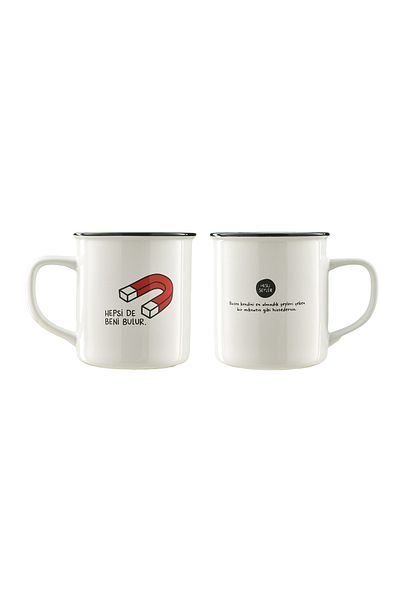 Paşabahçe Single Magnet Mug Set