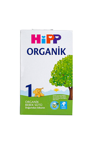 Hipp 1 Organik Bebek Sütü 600 gr 0+ Ay NO COLOR 1