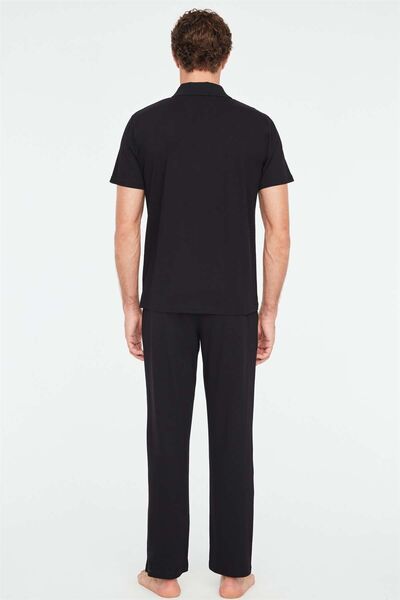 Mod Collection - Erkek Siyah Pijama Takımı