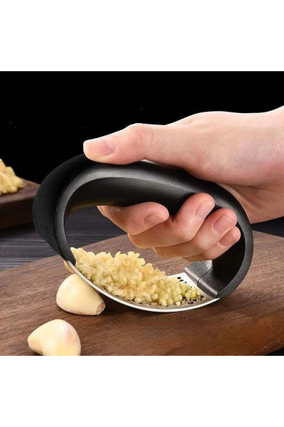 Choice مكبسة ثوم مصنوعة من الاستانلس ستيل كسارة دليل الثوم المفرمة تقطيع الثو...