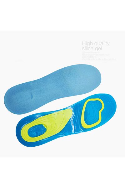 Choice Gel Insole Silicone Orthopedic Foot Care For feet Shoes Sole Sport Insoles Shock Absorption Pads ...