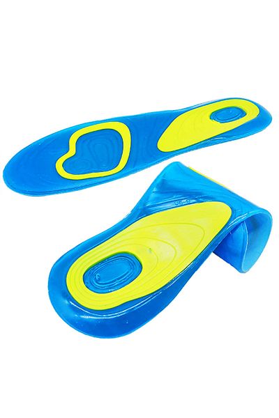 Choice Gel Insole Silicone Orthopedic Foot Care For feet Shoes Sole Sport Insoles Shock Absorption Pads ...