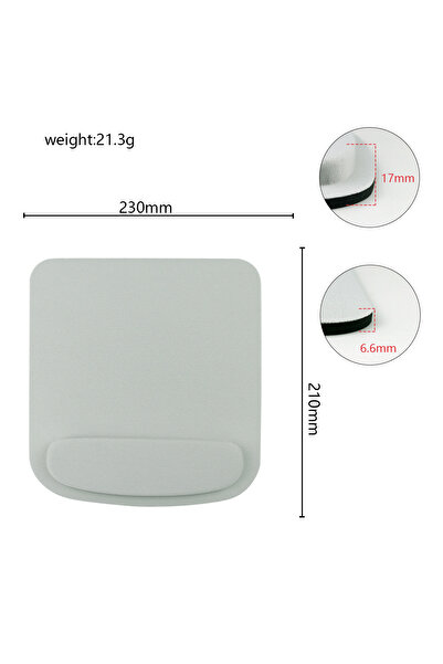 Choice Computer game mouse pad peripheral eva ergonomic mousepad wrist pad solid color comfortable mo...