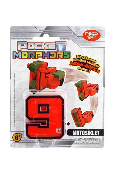 NECO TOYS Pocket Morphers 9 Motorcycle