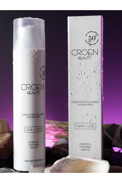 Croen Beauty 100 Ml Sunscreen - Uva + Uvb Spf +50 High Protection
