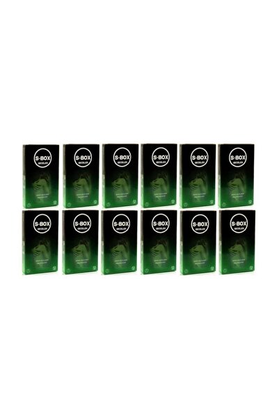 S-Box S Box Geceler Prezervatif 12 Kutu Condom