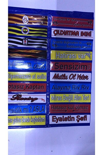 motobisikletim Bisiklet Resimli Yazı Seti Sticker Paket 100 Adet
