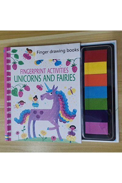Choice Running Book - With Rubber Stamps and Ink Pad, Doodling, Animal Garden DIY Toy
